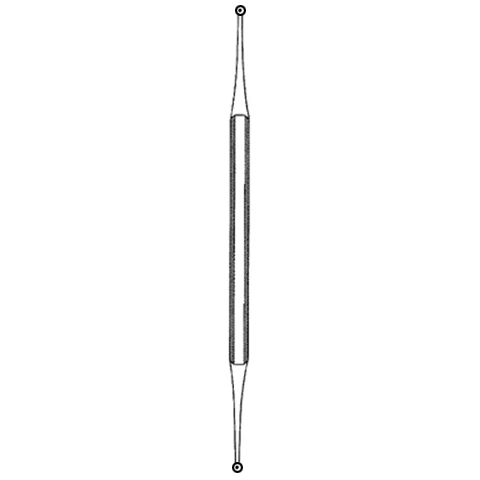 Sklar Merit Excavator Curette, Double End, Cupped