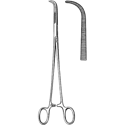 Sklar Gemini Mixter Forceps, Curved, 16 Inch