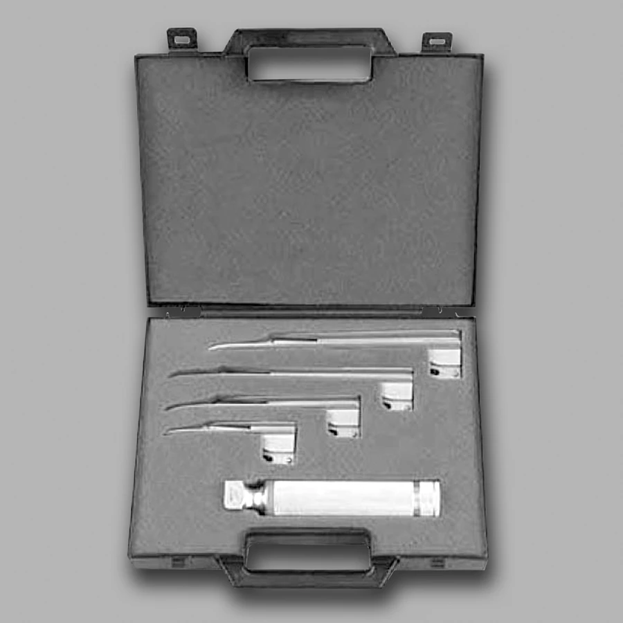 Sklar Fiber Optic Miller Laryngoscope Set