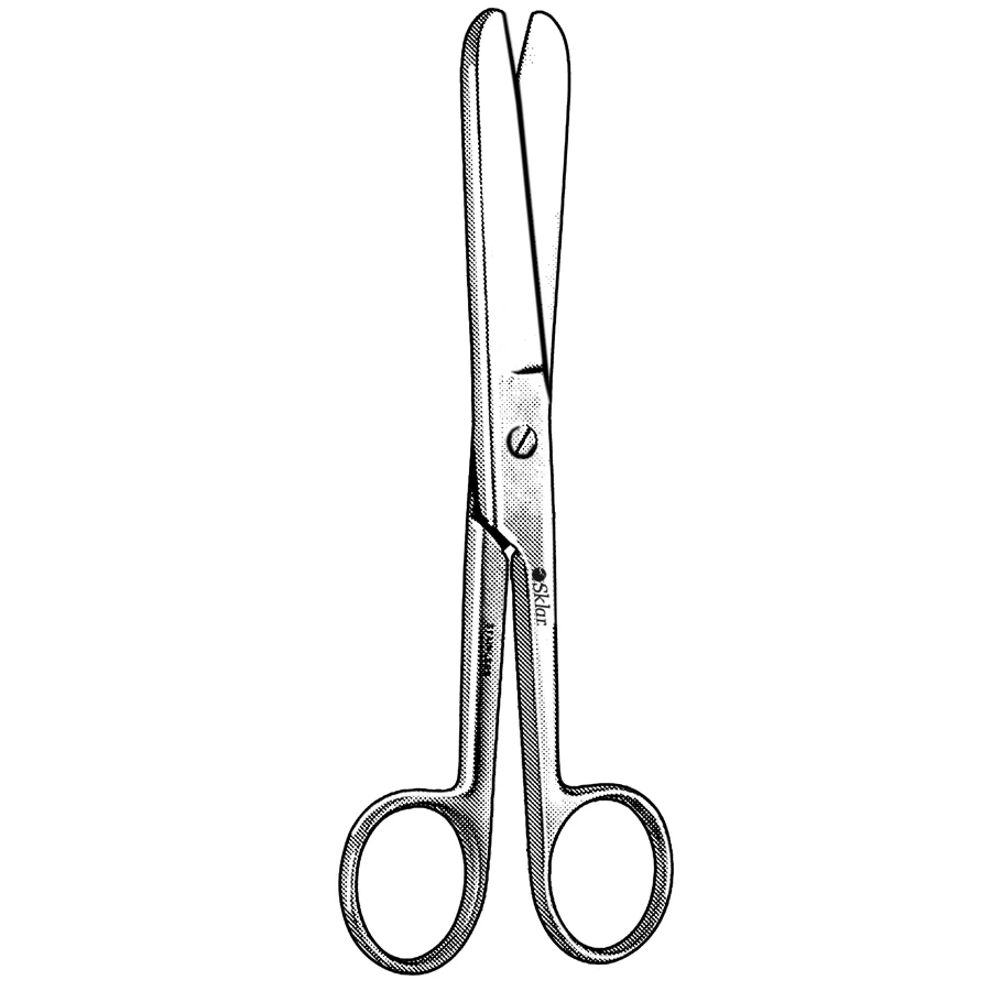 Sklar Lange Bandage Scissors, Straight Blunt/Blunt 7 Inch