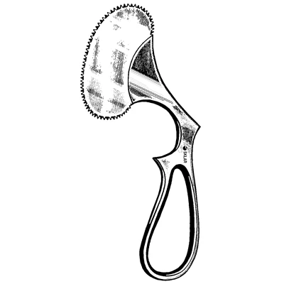 Sklar Engel Plaster Saw, Chrome Plated
