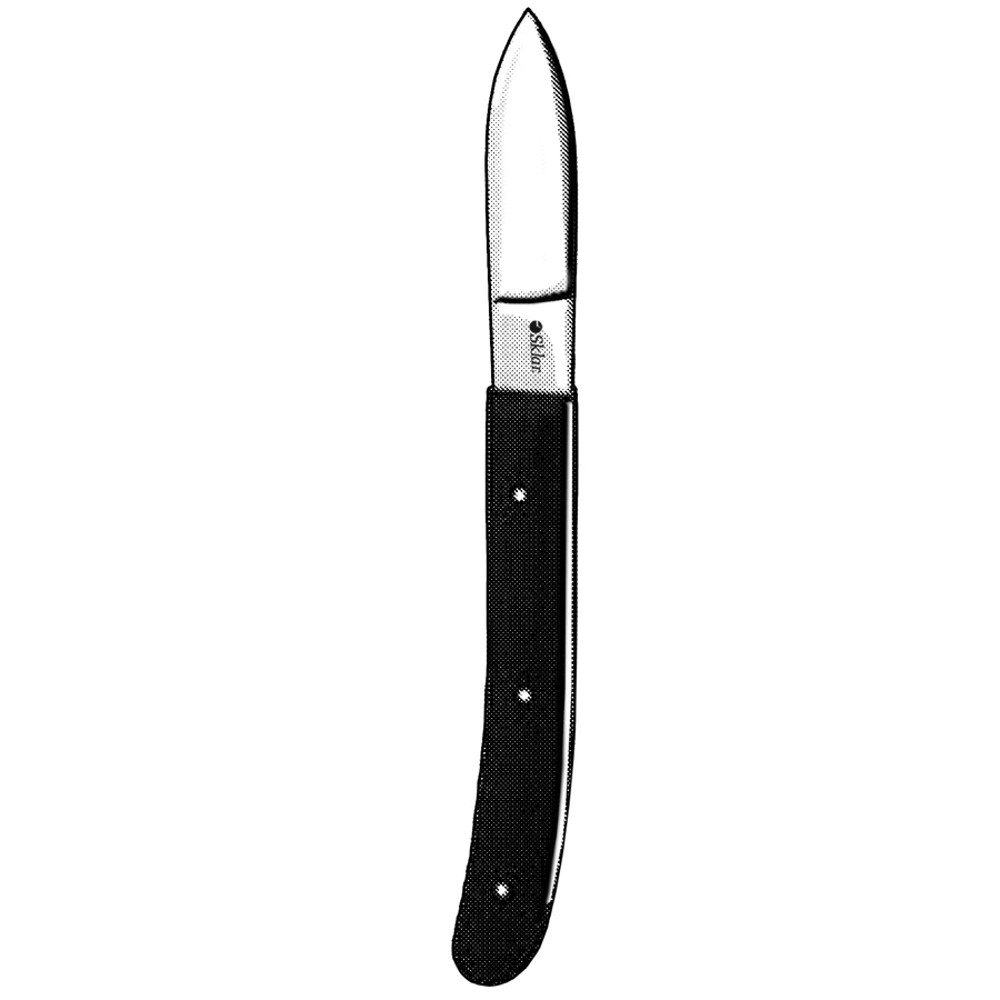 Sklar Hopkins Plaster Knife, Straight, Sharp