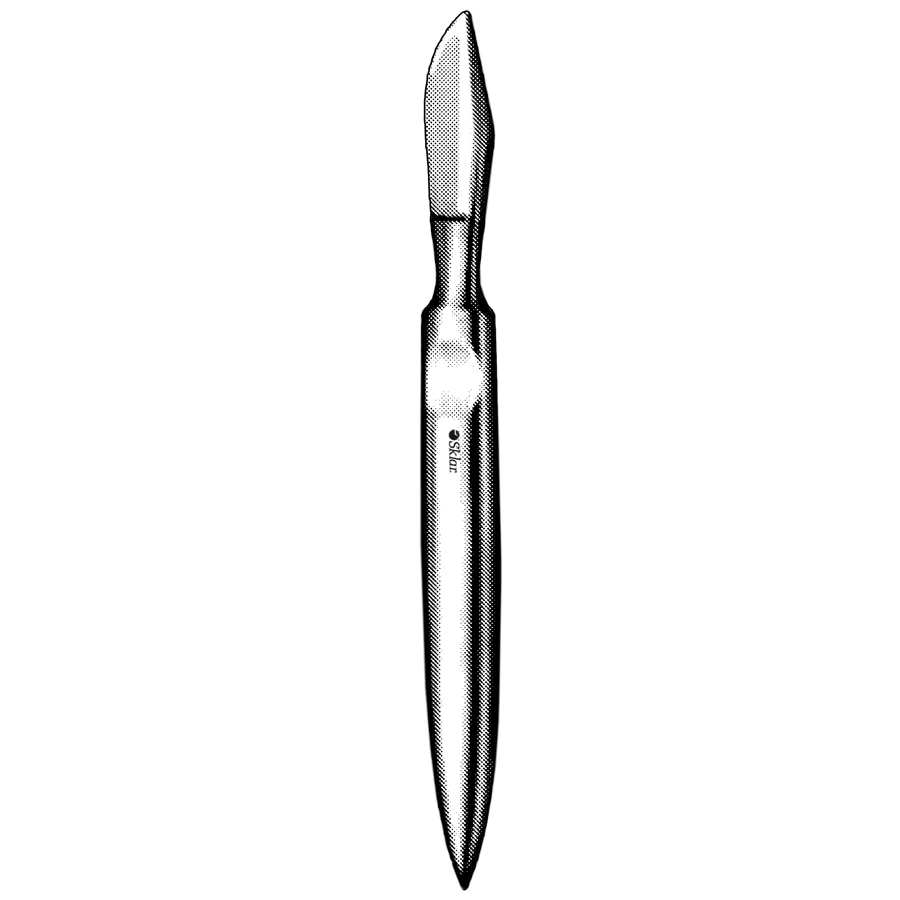 Sklar Esmarch Plaster Knife, Straight Sharp