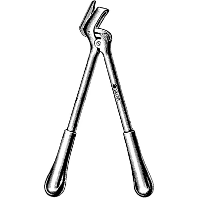 Sklar Stille Plaster Shears, Angled Serrated