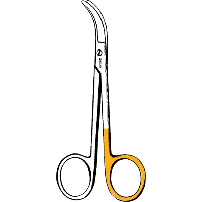 Sklarcut Fomon Lateral Scissors, Full Curved