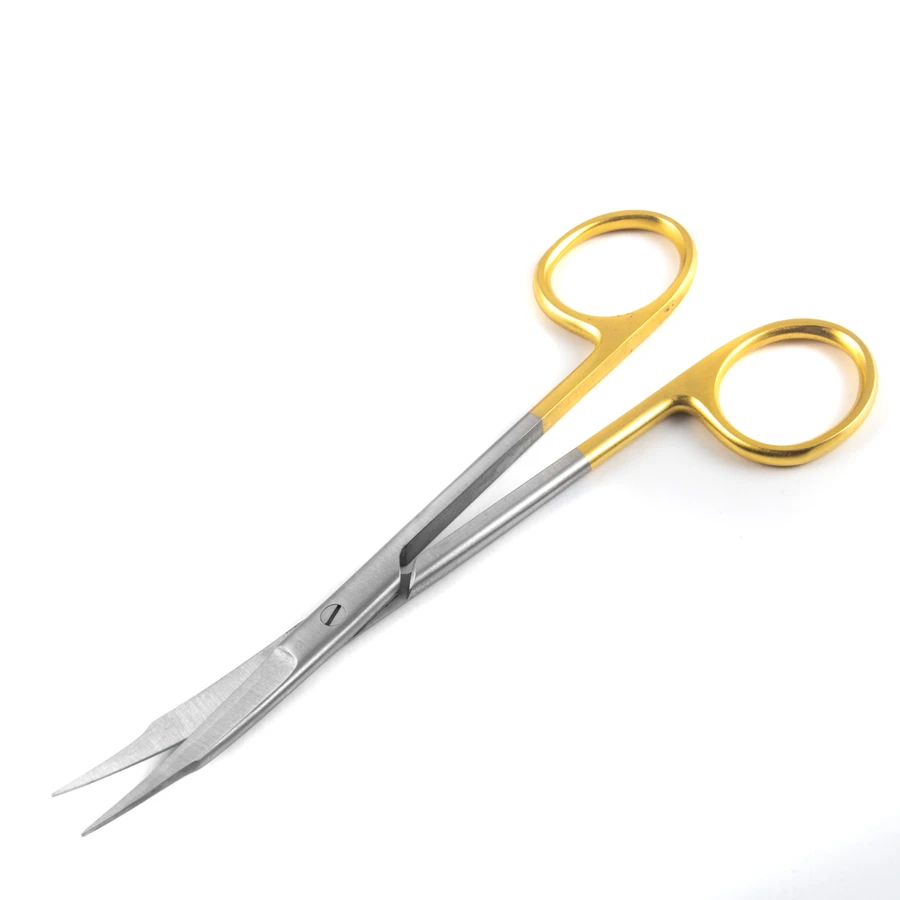 Sklar Edge TC Dissecting Scissors, Curved Serrated