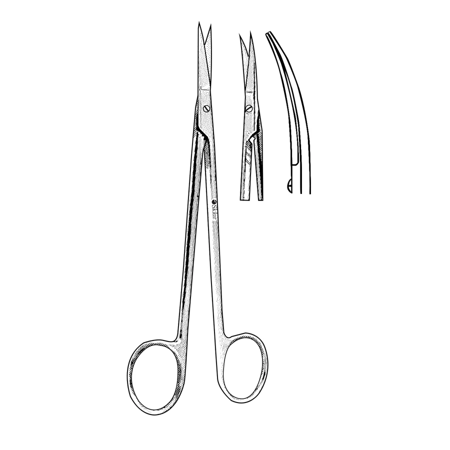 Sklar Edge TC Kelly Scissors, Straight