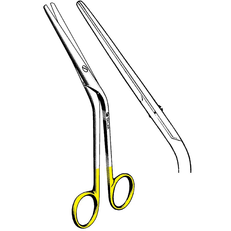 Sklar Edge TC Cottle Dorsal Scissors, Angled