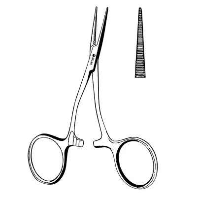 Sklar Hartmann Lee Mosquito Forceps, 3-1/2 Inch