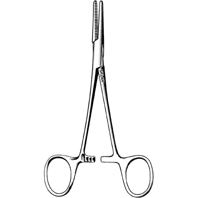 Sklar Lahey Forceps, Straight 5-1/2 Inch