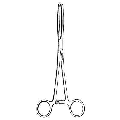 Sklar Marcuse Tubing Forceps, Straight 6 Inch