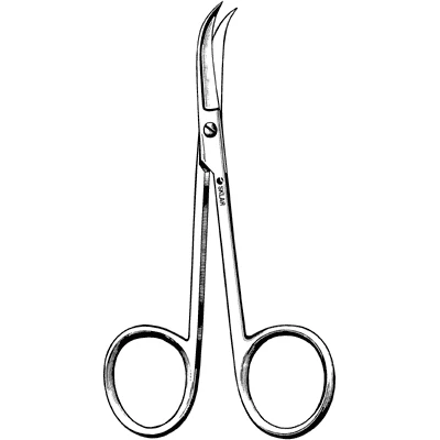 Sklar Hill Scissors, Curved, Sharp/Sharp