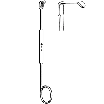Sklar Meyerding Retractor, Three Prongs Sharp