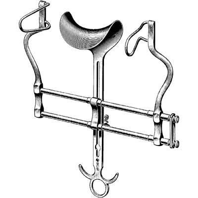 Sklar Balfour Retractor, Ratchet Bar 2 Prong