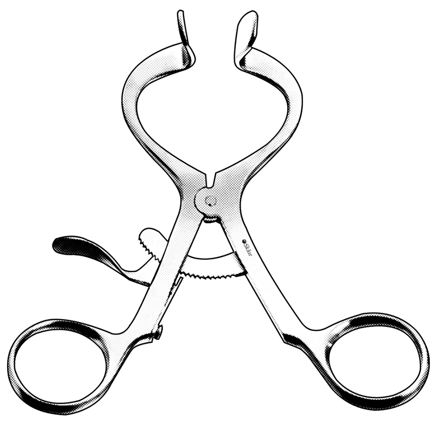 Sklar Malz-Seeburger Retractor, 4-1/2 Inch