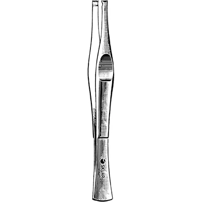 Sklar Michel Wound Clip Forceps, 5 Inch