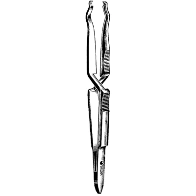 Sklar Wachenfeldt Clip Forceps, Cross Action