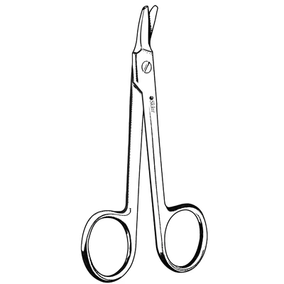 Sklar Baker Crown Scissors, Curved