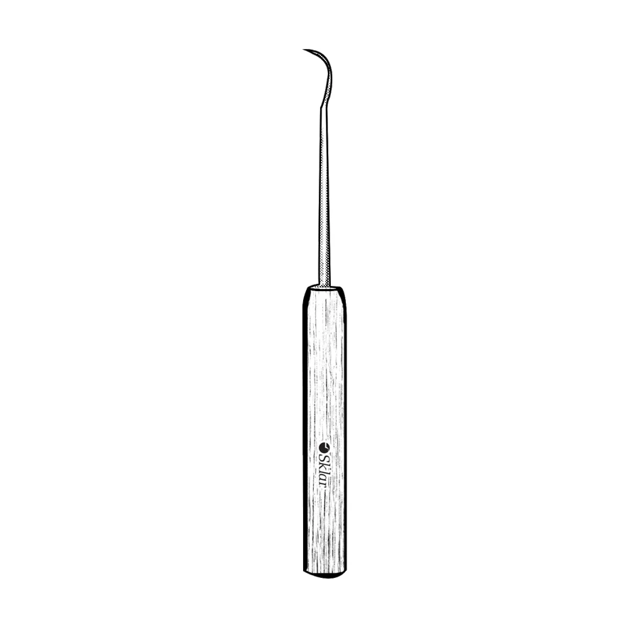 Sklar Suture Passer, Curved with Hole