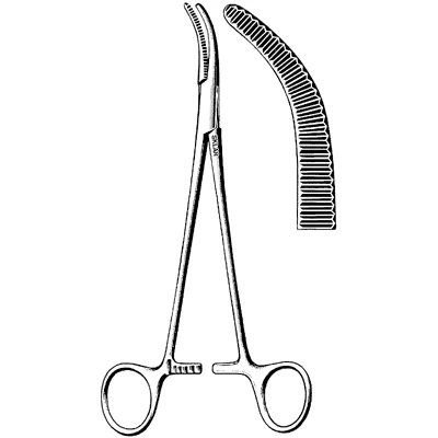 Sklar Moynihan Gall Duct Forceps, 8-1/2 Inch