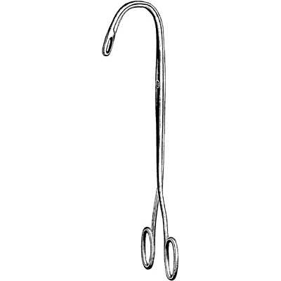 Sklar Randall Stone Forceps, Full Curve, 7-3/4 Inch