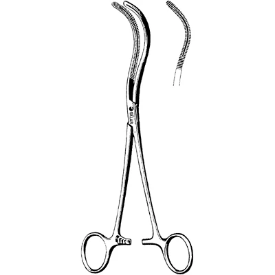 Sklar Stille Kidney Clamp, 9-1/4 Inch