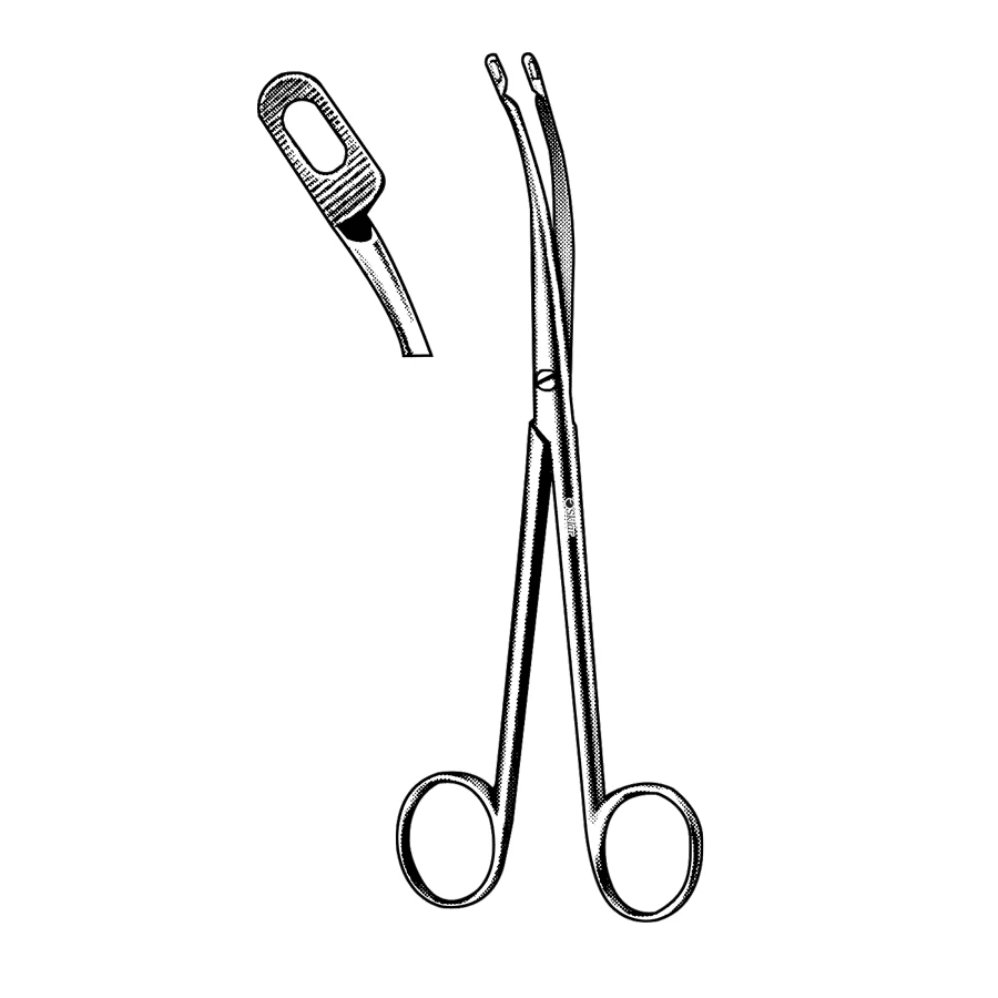 Sklar Heiming Kidney Stone Forceps, Slight Curve