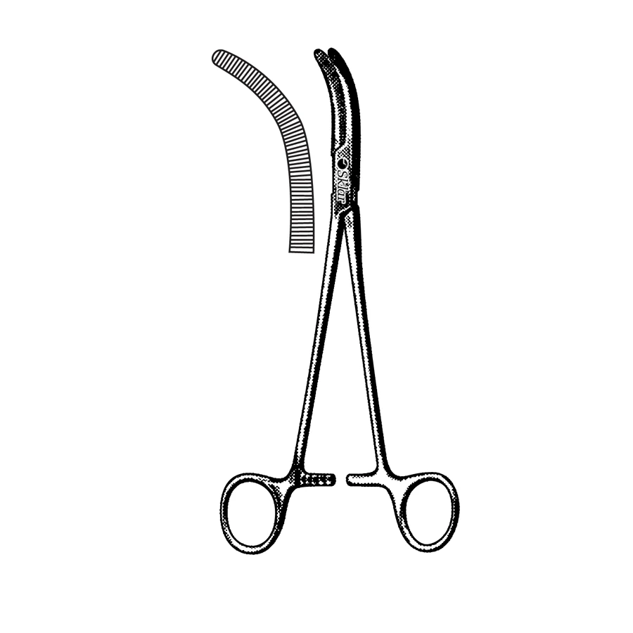 Sklar Wertheim Pedicle Clamp, Curved, 9-3/4 Inch