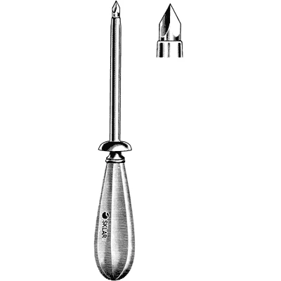 Sklar Nelson Trocar, 8-1/4 Inch, 25 French