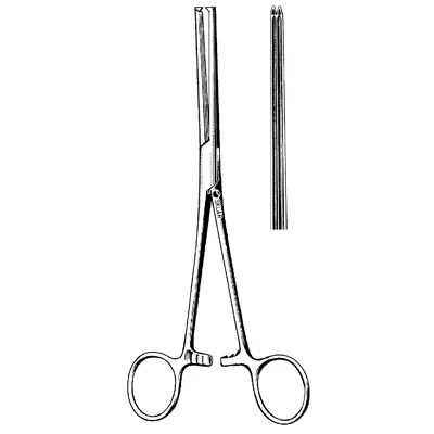 Sklar Allis-Lockwood Intestinal Forceps, 5x6 Teeth