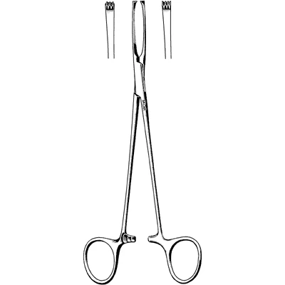 Sklar Allis-Judd Tissue Forceps, 3x4 Teeth