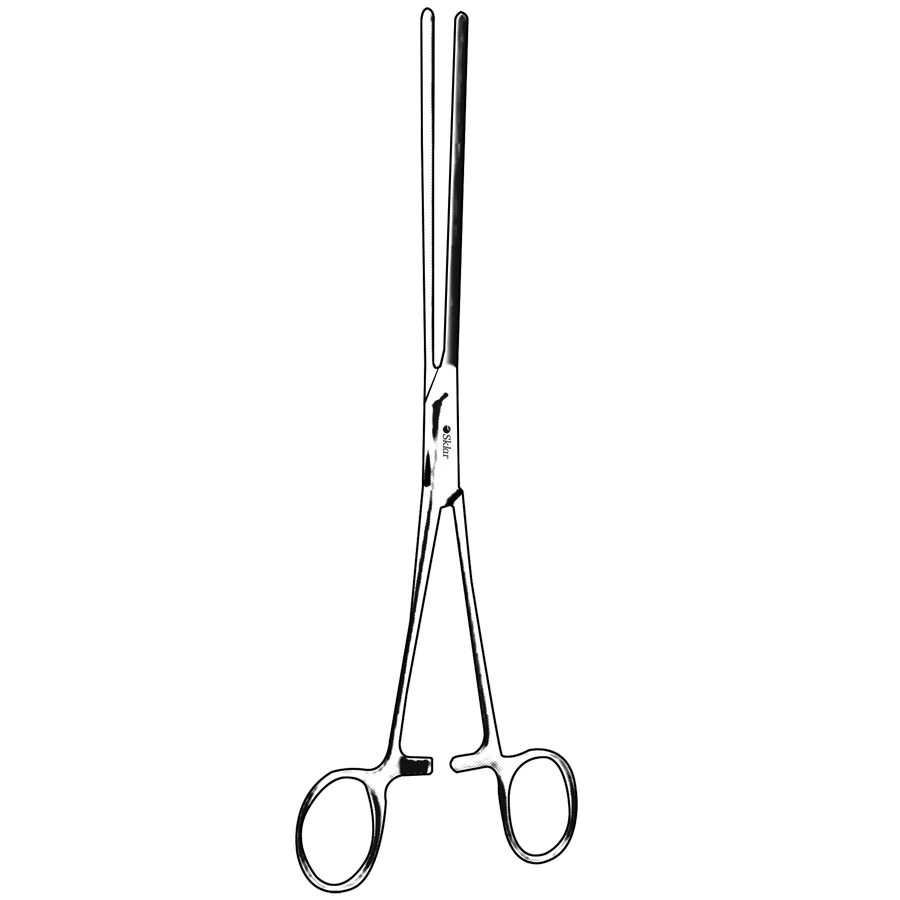 Sklar Lang Stevenson Intestinal Forceps, Straight 8 Inch