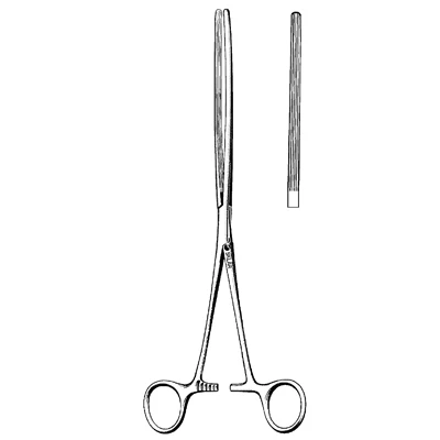 Sklar Mayo-Robson Forceps, Longitudinal Serrations