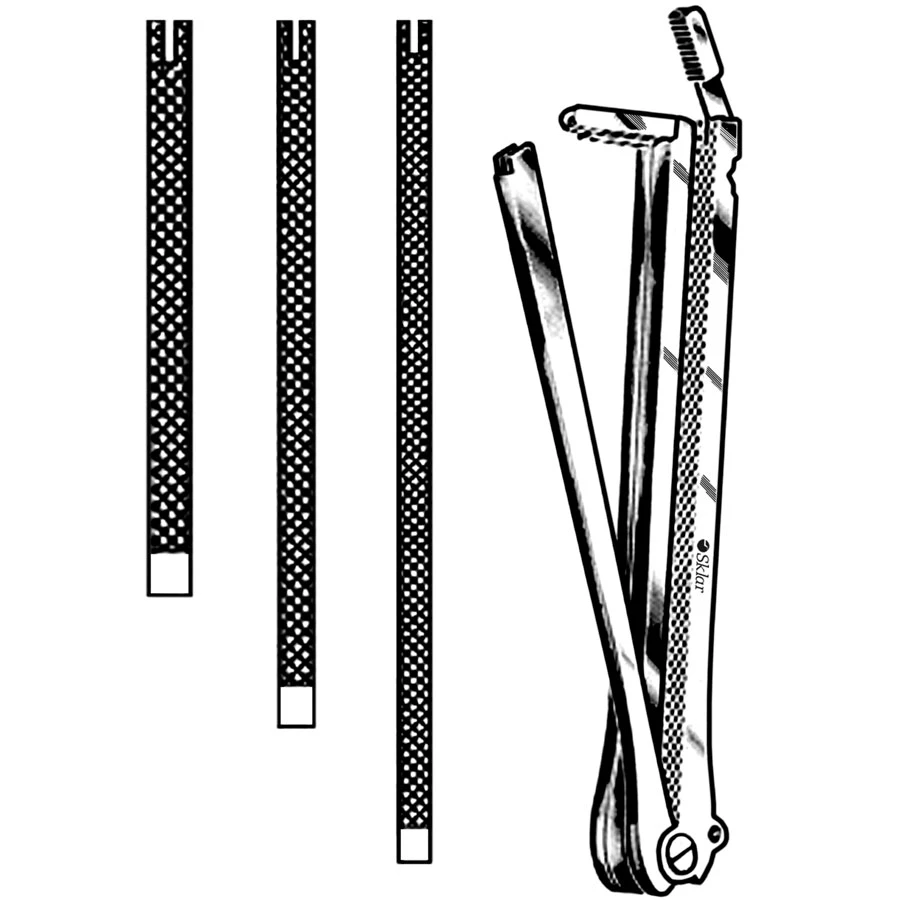 Sklar Demartel-Wolfson Forceps Set, 3 Pieces