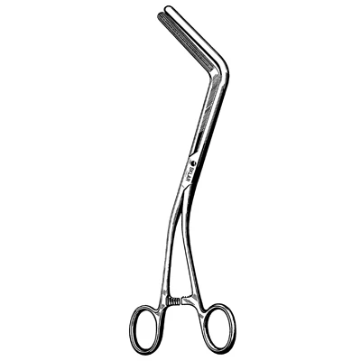 Sklar Intestinal Forceps, Heavy 2-1/2 Inch Jaw