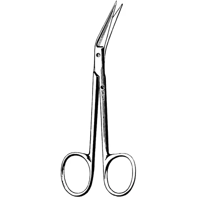 Sklar Angular Scissors, Sharp/Sharp