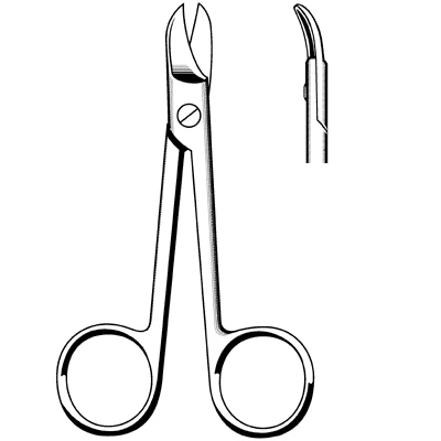 Sklar Merit Crown Scissors, Straight Serrated