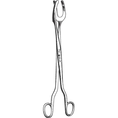 Sklar Merit Sterilizer Forceps, Straight, Three Prong