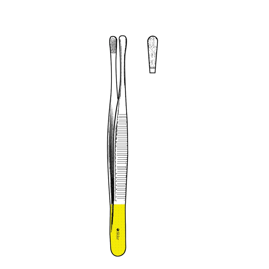 Sklar TC Wangensteen Tissue Forceps, 10 Inch