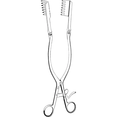 Sklar Beckman-Eaton Retractor, Sharp Prongs