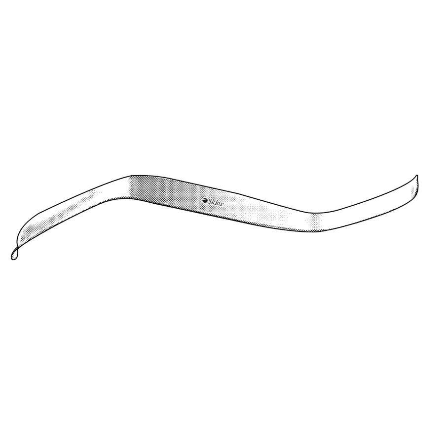 Sklar Fischl Shoe Horn Retractor, Double Ended