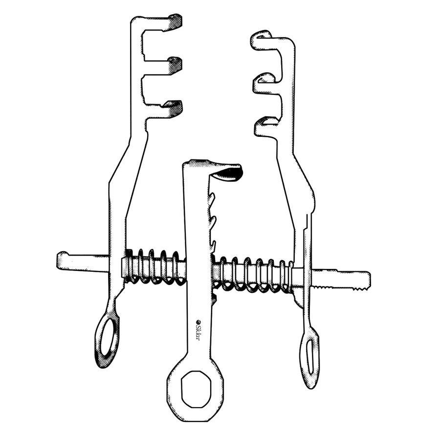 60-6311 Sklar Vickers Low Profile Hand And Forearm Retractor | Sklar ...