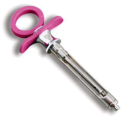 Sklar Petite Aspirating Syringe, Purple Grips