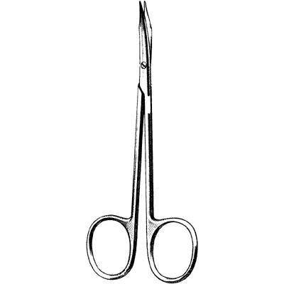 Sklar Kleinert-Kutz Tenotomy Scissors, Curved 5 Inch