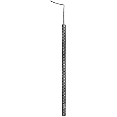 Sklar Barraquer Cyclodialysis Spatula, 15mm Angled Blade