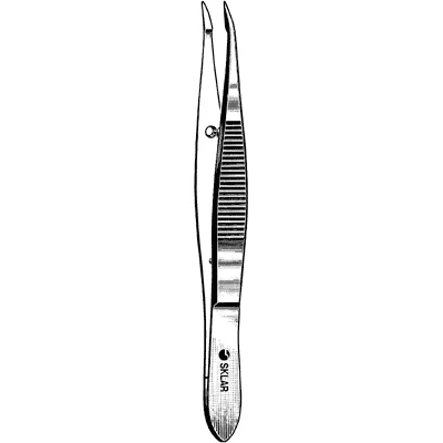 Sklar Barraquer Cilia Forceps, 4-1/4 Inch