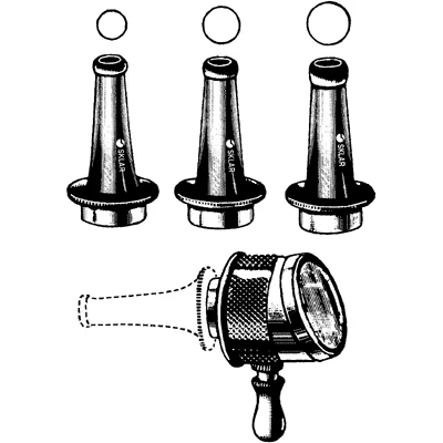 Sklar Bruening Magnifier Otoscope, Complete Set