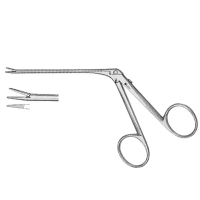 Sklar Bellucci Ear Forceps, Serrated, 8mm
