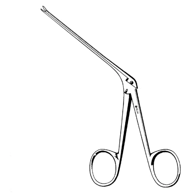 Sklar Bellucci Micro Scissors, Straight, Ebony