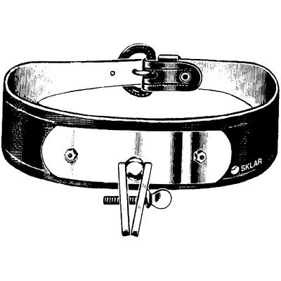 Sklar Jefferson Leather Headband with Pad